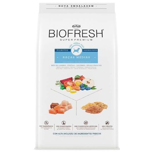 FOTO NUEVA ERA Biofresh Filhote Rz Media 3 kg