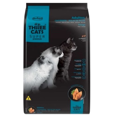 Threecats Castrado Bola de Pelos 10 kg