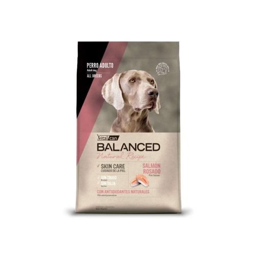 balanced-salmon Balanced Natural Recipe Perro Salmón Rosado 3 kg