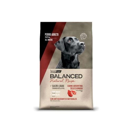 Balanced Natural Recipe Perro Carne 3 kg