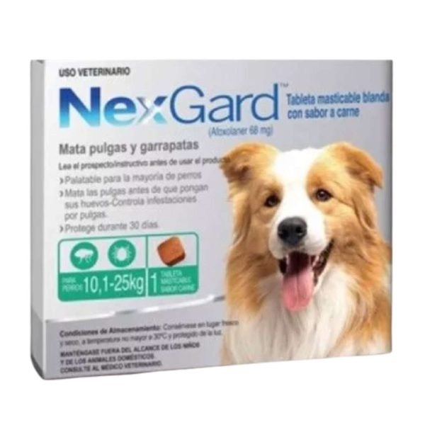 Nexgard  10 a 25 kg