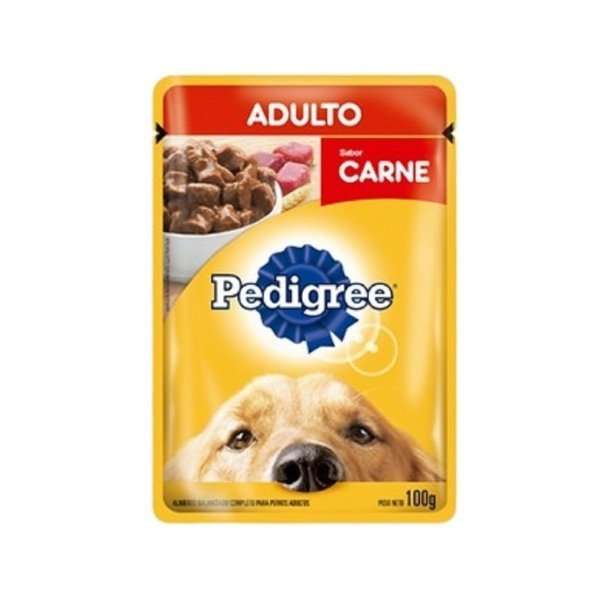 Sachet Pedigree Adulto Carne 100 g