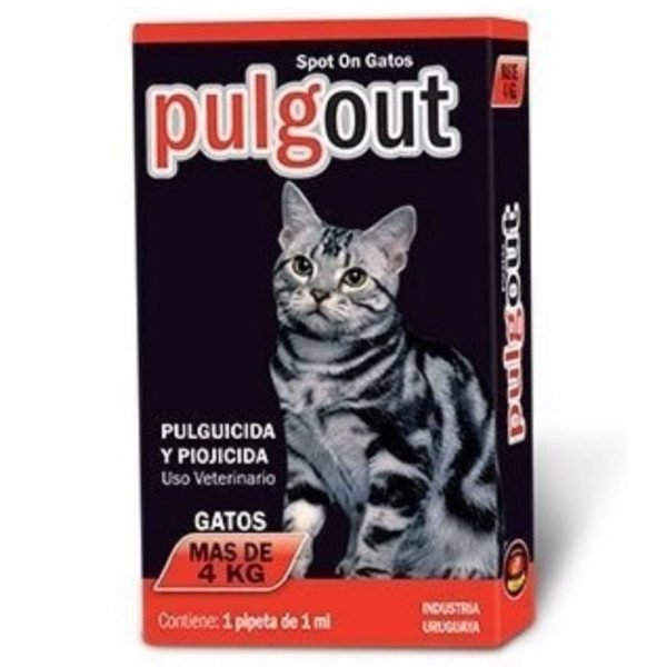 Pulgout gato + de 4 kg