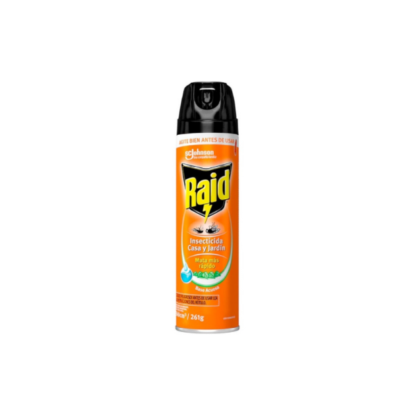 Raid casa y jardín base acuosa 360 ml