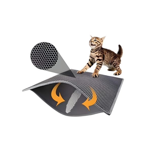 Alfombra para gato doble capa