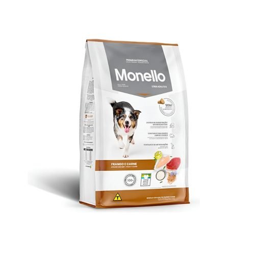 MONELLO PERRO ADULTO POLLO Y CARNE 15KG