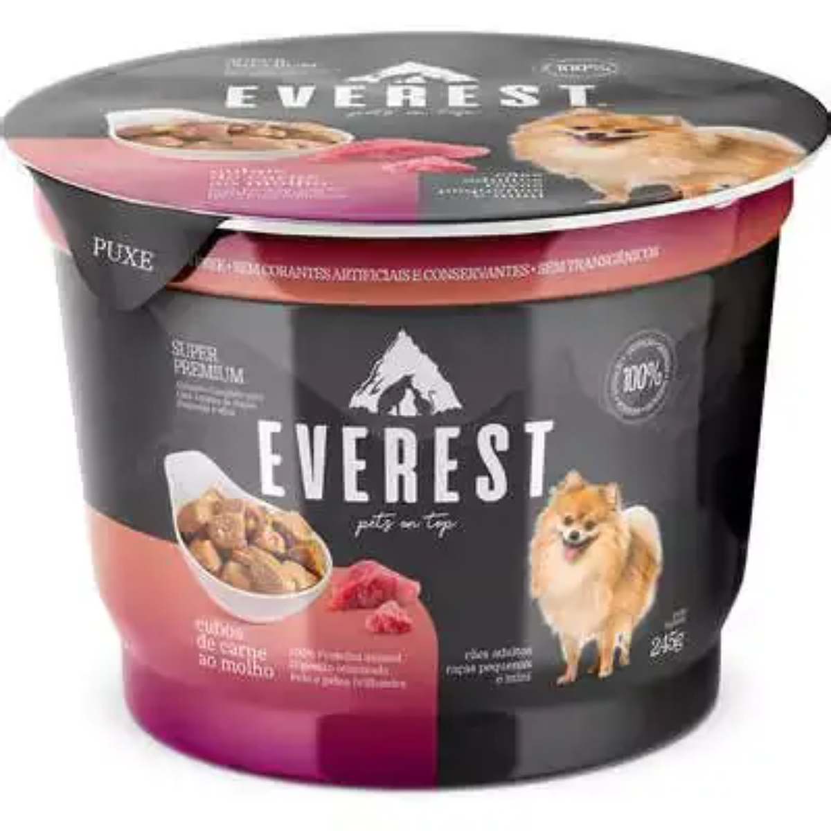 EVEREST FARM DOG ESTOFADO CARNE 245GR