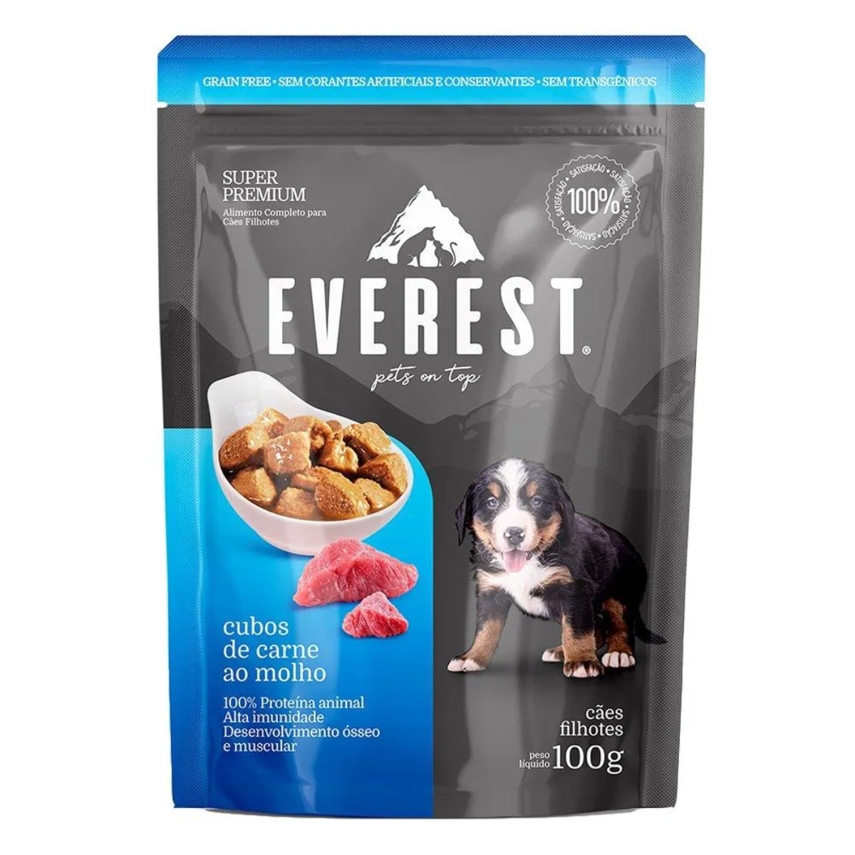 EVEREST ESTOFADO CARNE CACHORROS 100GR