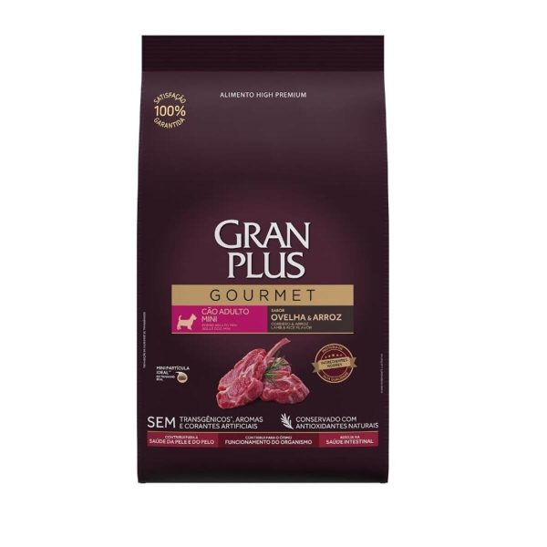 GRAN PLUS GOURMET AD. PEQ/MINI CORDERO Y ARROZ 3KG