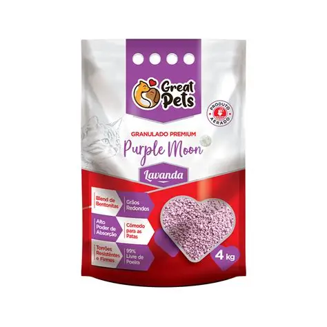 Great Pets Bentonita Premium Lavanda 4kg