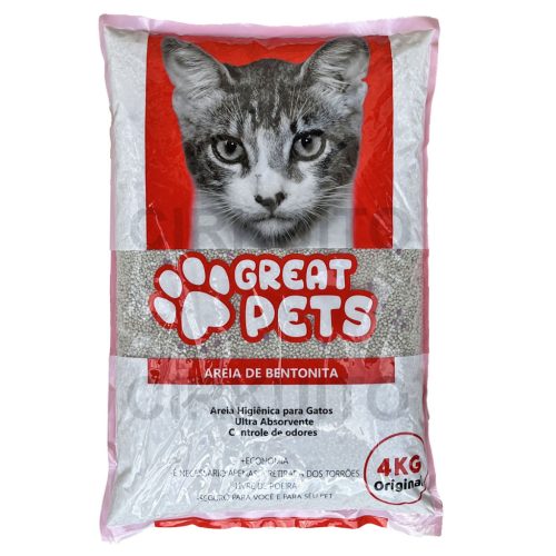 Great Pets Bentonita Super Premium Natural 4kg