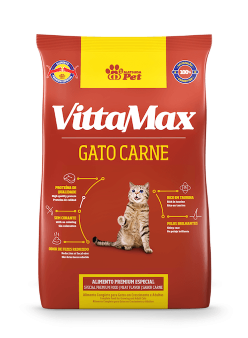 VITTAMAX GATO CARNE 25KG