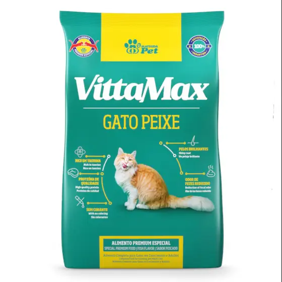 VITTAMAX GATO PEIXE 1KG