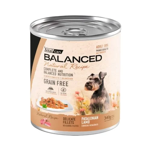 165750-800-auto Natural Recipe Filetes Cordero Perro Adulto 340g
