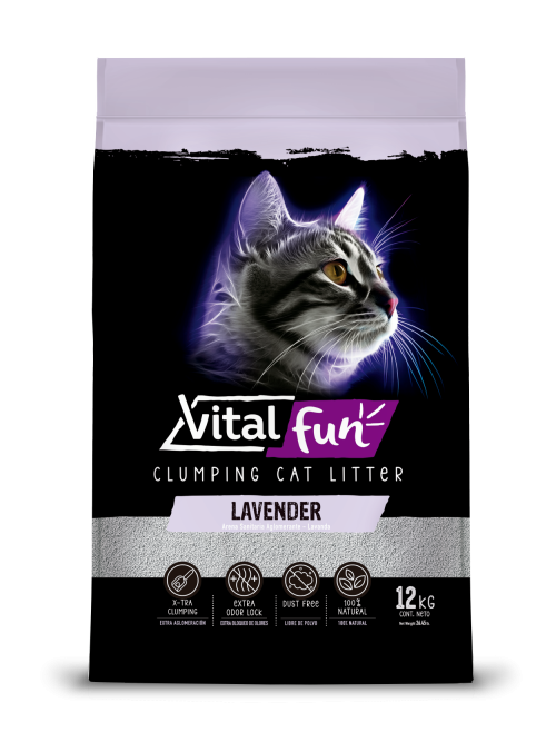 Vitalfun Arena Aglomerante Lavanda 12 kg