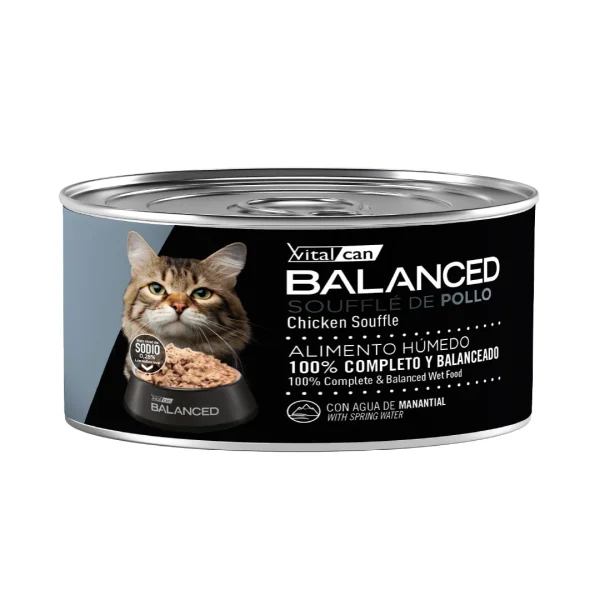 Balanced Souffle de Merluza Gato Adulto 85gr