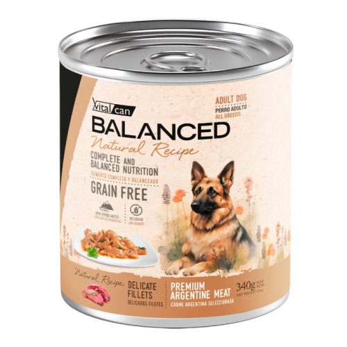 natural recipe carne adulto Natural Recipe Filetes Carne Perro Adulto 340g